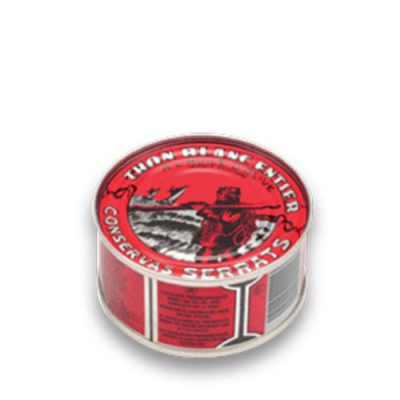 Tonno Bianco in olio di oliva latta gr. 120 - Serrats