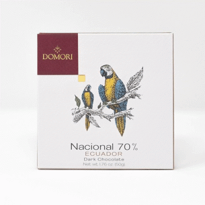Cioccolato Fondente Ecuador 70% - Domori
