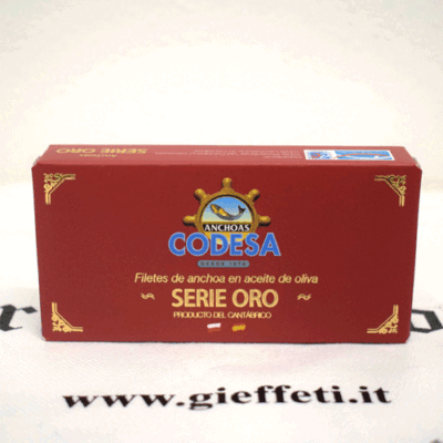 Acciughe del Mar Cantabrico "Serie Oro"  Codesa