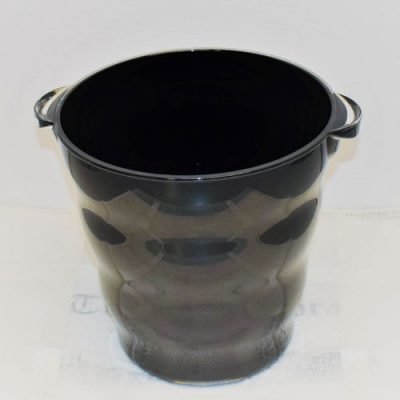 Secchio Champagne Acrilico Nero