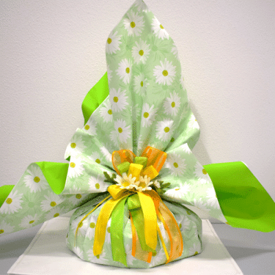 Colomba Pesca Cioccolato - incarto decorato