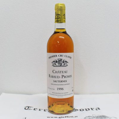 Sauternes 1er GCC 1996 - Château Rabaud-Promis