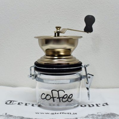 Macinacaffè in acciaio