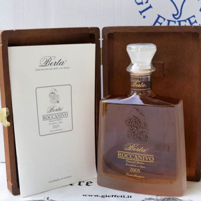 Grappa Roccanivo 2005 Cassa Legno - Berta