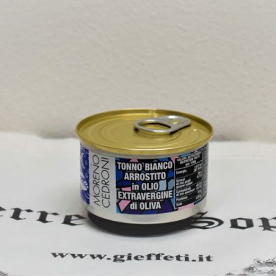 Tonno Bianco Arrostito in olio e.v.o.  Moreno Cedroni