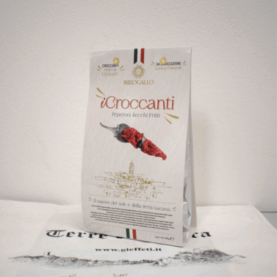 "I Croccanti"  Peperoni secchi fritti - Masseria Mirogallo