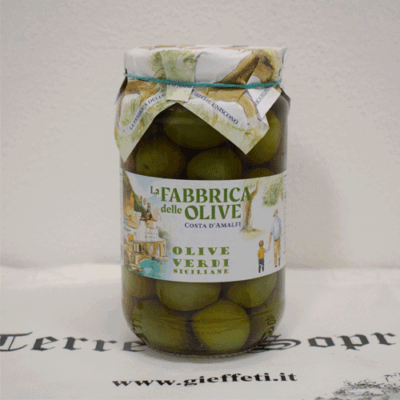 Olive Verdi Siciliane - La Fabbrica delle Olive