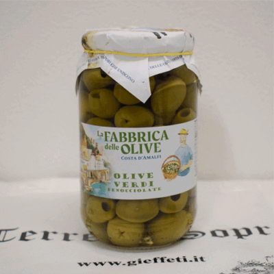 Olive Verdi Denocciolate - La Fabbrica delle Olive