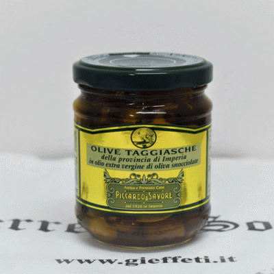 Olive Taggiasche Snocciolate in olio e.v. di oliva
