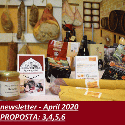 OFFERTE DELLA NEWSLETTER di APRILE - N. 3 - 4 - 5 - 6