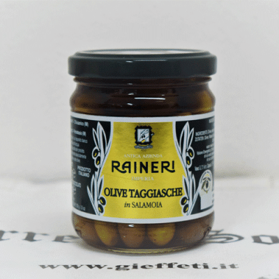 Olive Taggiasche in salamoia
