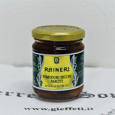 Pomodori secchi farciti in olio di oliva - Raineri