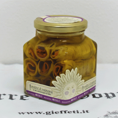 Involtini di Melanzane in olio extra vergine di oliva - Masseria Mirogallo