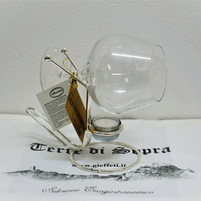 Scaldacognac in silver plated - Sheratonn