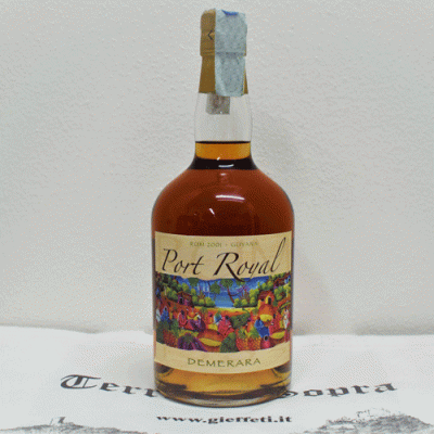 Rum Port Royal Demerara 2001  7 Y.O.