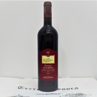 Rosso di Montalcino Poggio alle Mura DOC 2016 - Castello Banfi