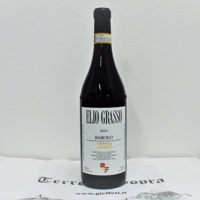 Barolo Ginestra Docg “Casa Maté” 2016 - Elio Grasso