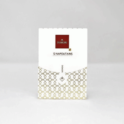 Kit Regalo 12 Napolitains Monovarietali  -  Domori