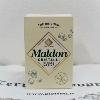 Sale marino "Maldon" in cristalli