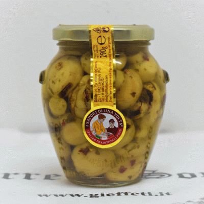 Funghi Champignon Grigliati in olio