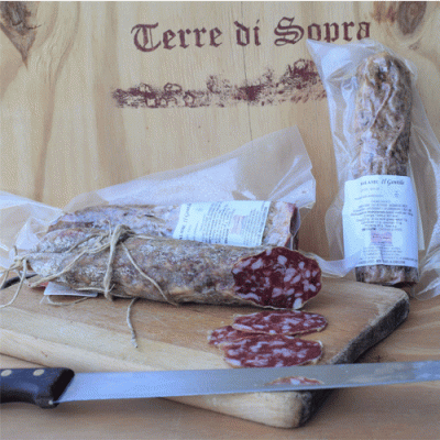 Salame "Il Gentile" dimezzato -  Terre di Sopra