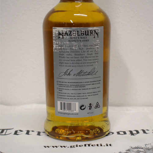 Whisky 10 Y.O. - Hazelburn - immagine 2