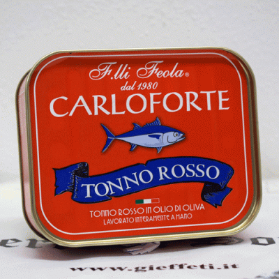 Tonno Rosso di corsa Carloforte gr. 350 - F.lli Feola