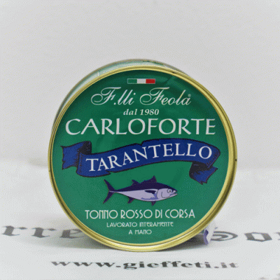 Tarantello di Tonno Rosso di Carloforte gr.160 - F.lli Feola