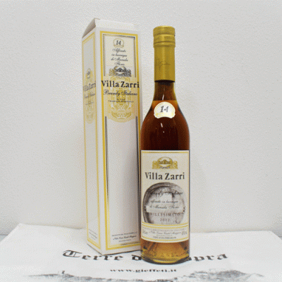 Brandy  Millesimato 2002  14 anni Affinato Marsala Florio - Villa Zarri
