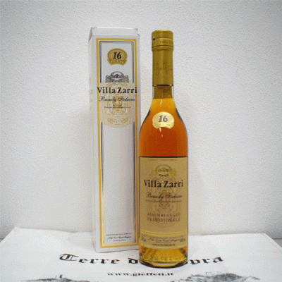 Brandy  Assemblaggio Tradizionale 16 anni - Villa Zarri