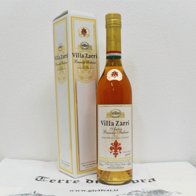 Brandy  Millesimato 1998  18 anni con sel. Tabacco Toscano - Villa Zarri