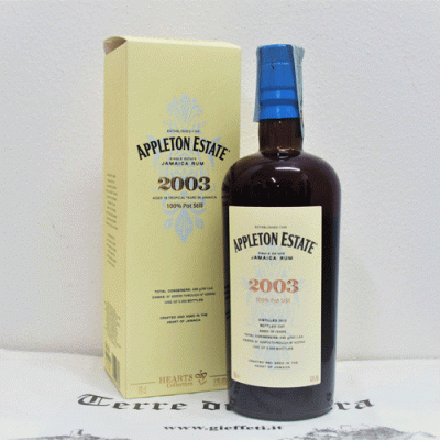 Single blended rum "Hearts Collection 2003" - Appleton Estate