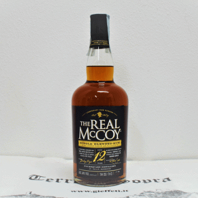 Rum Single Blended  12 Y.O.  The Real Meccoy