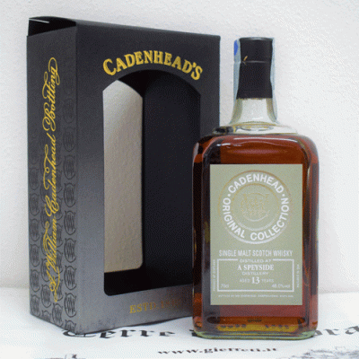 Whisky Cadenhead's  A Speyside Distillery 13 Y.O.