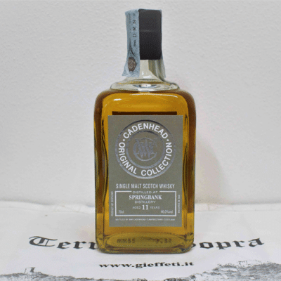 Whisky Cadenhead's  Springbank 11 Y.O.