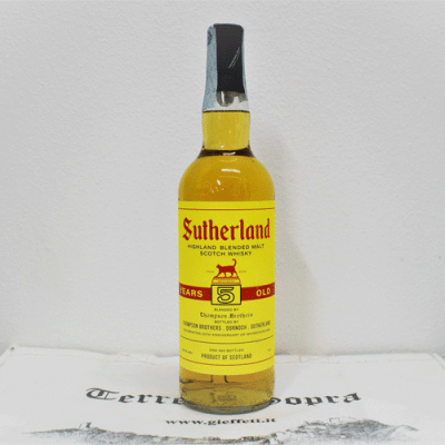 Whisky  Sutherland  5 y.o. - Thompson Bros.