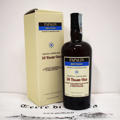 Rum Single Blended Réunion 10 y.o. - Papalin