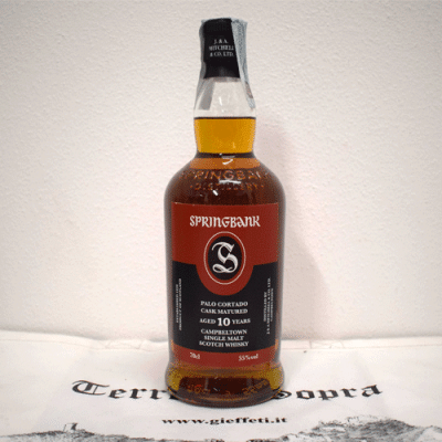 Whisky Springbank Palo Cortado 10 Y.O.
