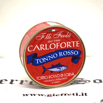 Tonno Rosso di corsa Carloforte gr.160  F.lli Feola