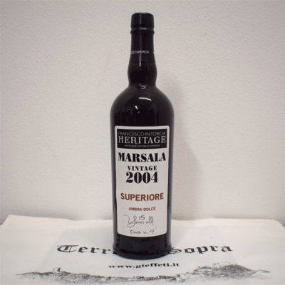 Marsala Sup. DOC "Vintage" 2004 - Heritage, Francesco Intorcia