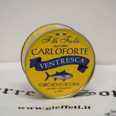 Ventresca di Tonno Rosso di Carloforte gr. 160 - F.lli Feola