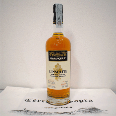 Rhum Vieux “L'Insolite” Brut de fût  - Karukera