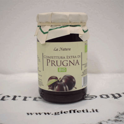 Confettura Extra di Prugna  Bio  - Az. Agr. La Natura